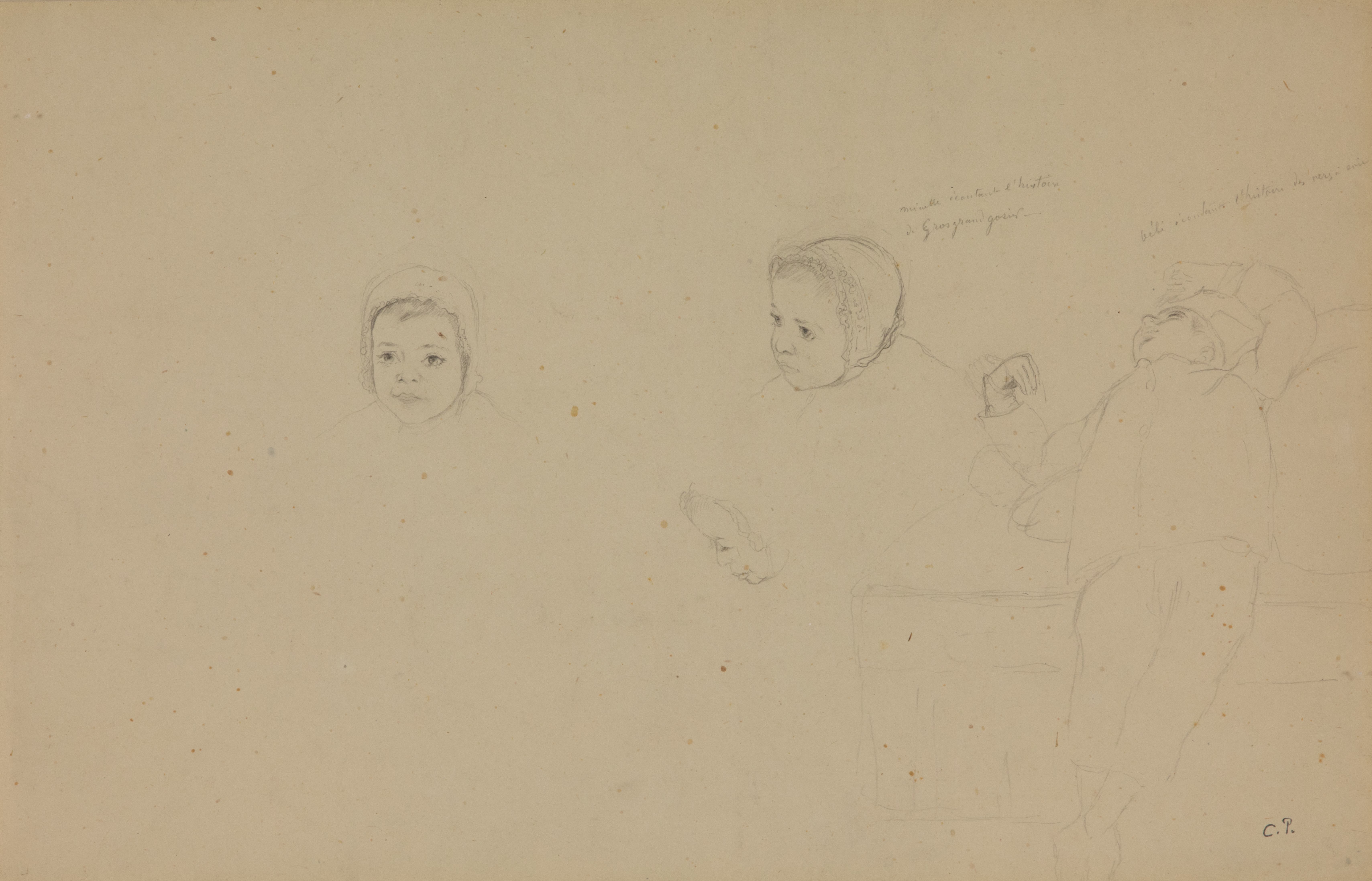 Camille Pissarro - Étude de Minette